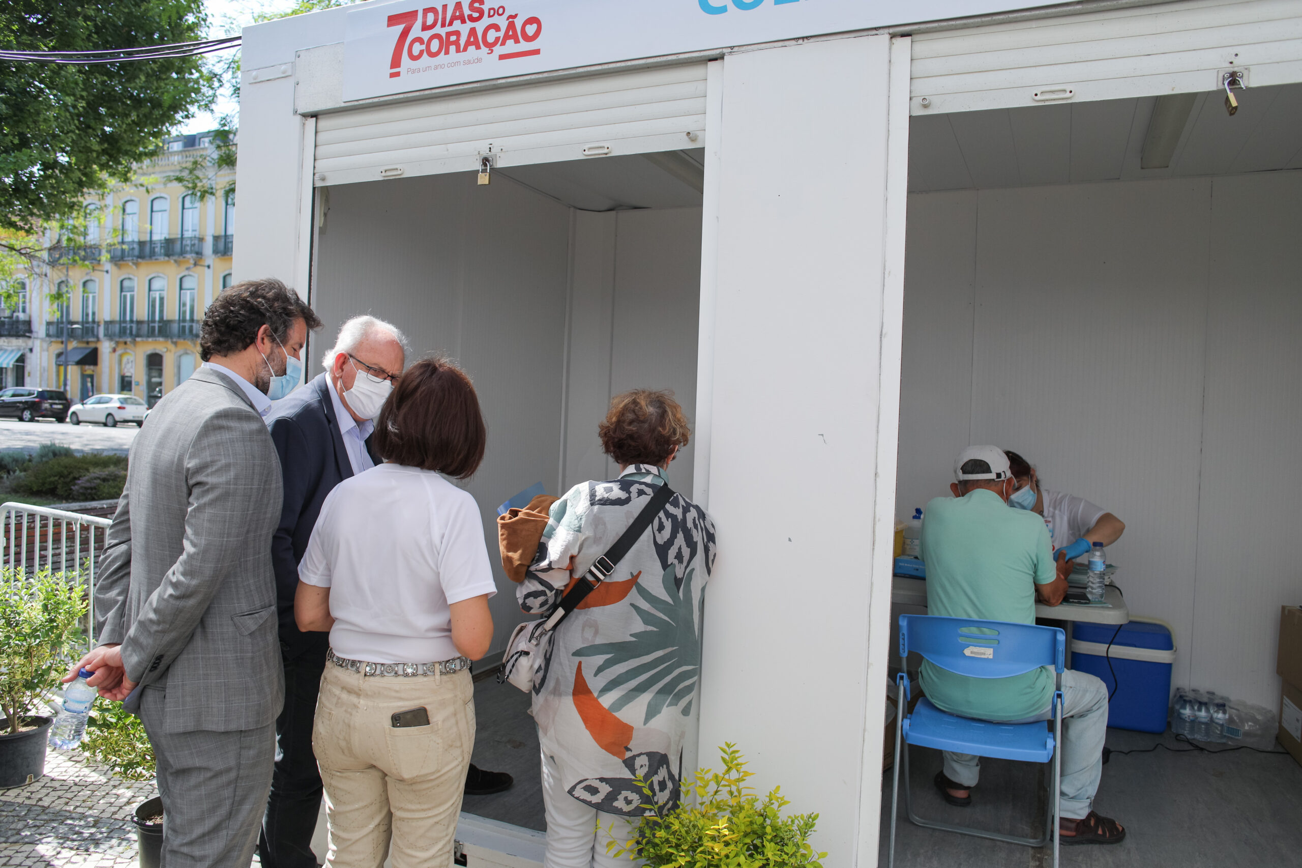 "7 Dias do Coração" com visita institucional