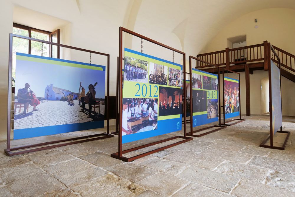 Festival Internacional de Música de Setúbal - exposição comemorativa do 10.º aniversário - Forte de Albarquel