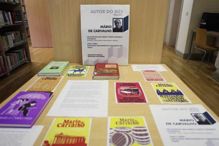 Exposição dedicada a Mário de Carvalho