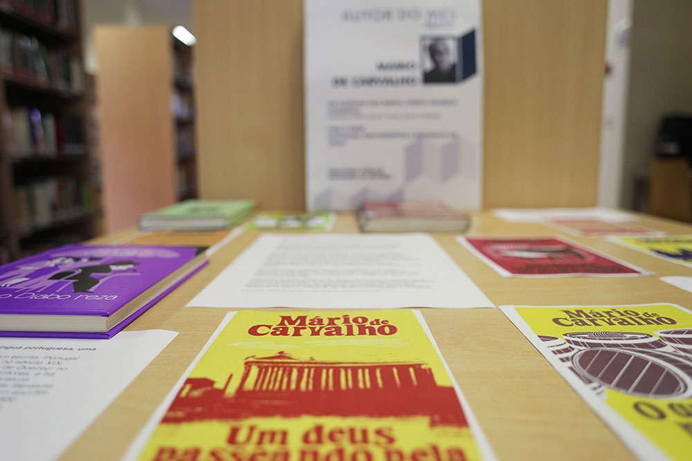 Exposição dedicada a Mário de Carvalho