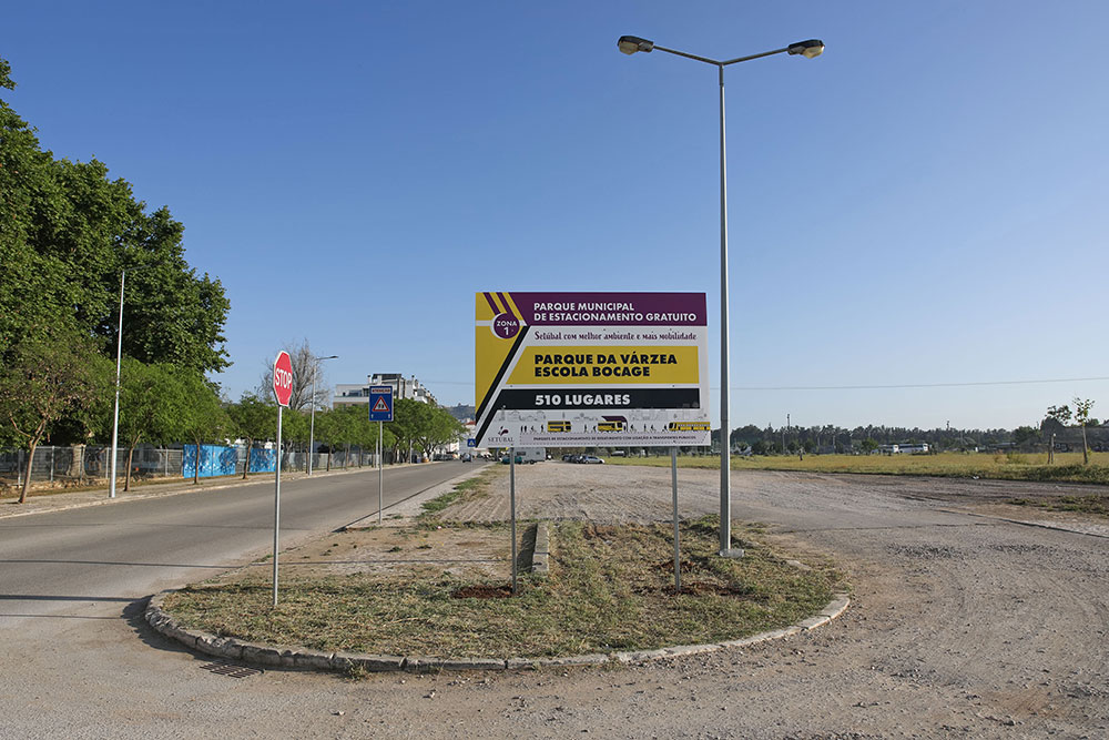 Parque de rebatimento na zona da Várzea