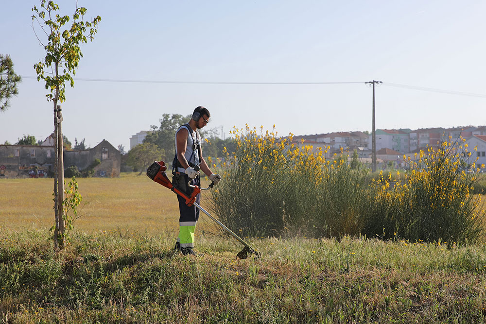 Parque de rebatimento na zona da Várzea