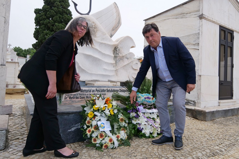 Semana do Mar e do Pescador - Homenagem aos pescadores - Memorial ao Pescador Setubalense Desaparecido - Cemitério da Piedade