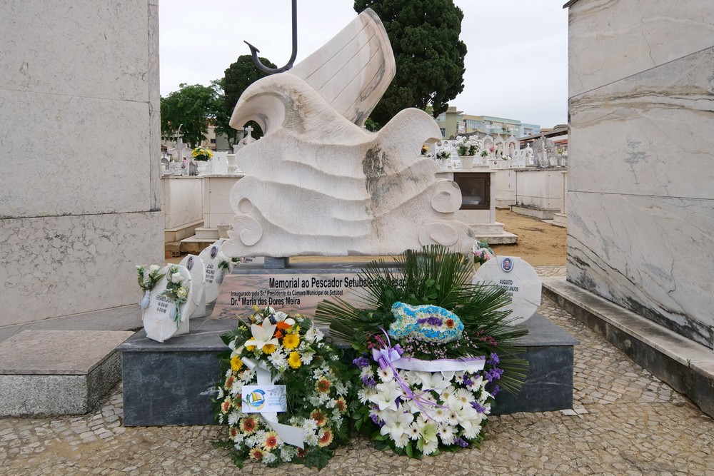 Semana do Mar e do Pescador - Homenagem aos pescadores - Memorial ao Pescador Setubalense Desaparecido - Cemitério da Piedade