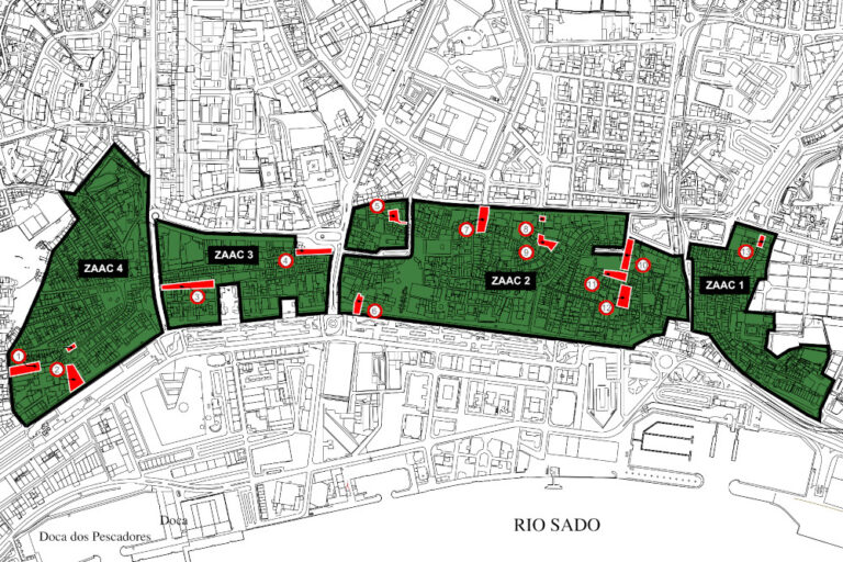 Zonas com bolsas de estacionamento exclusivo para residentes