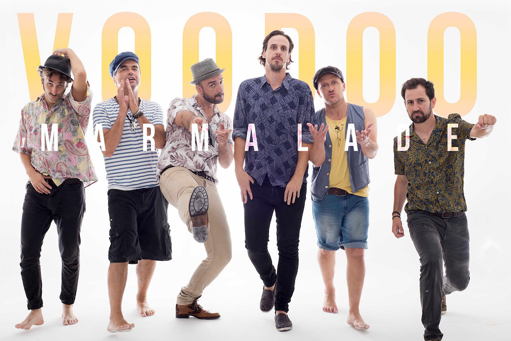 Voodoo Marmalade atuam no palco principal da Feira de Sant'Iago