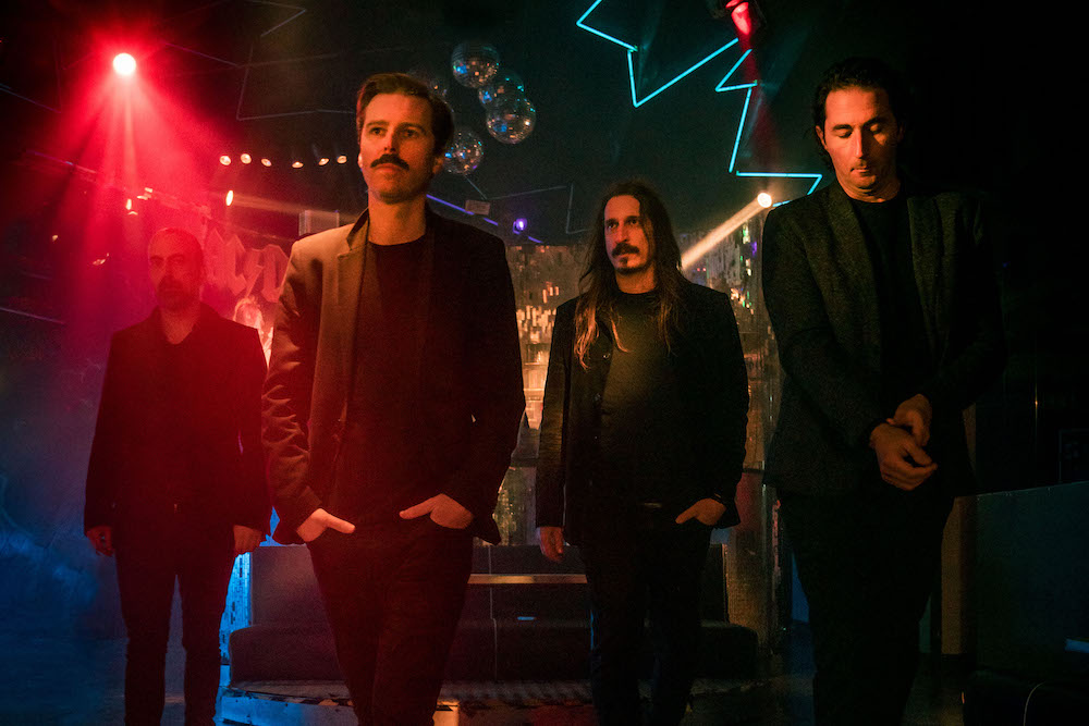 Sean Riley & The Slow Riders atuam no palco principal da Feira de Sant'Iago