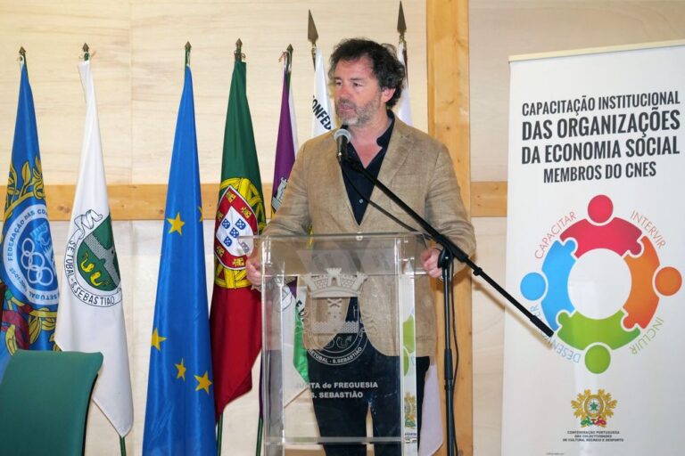 Encontro do Movimento Associativo Popular de Setúbal. Vereador Pedro Pina.