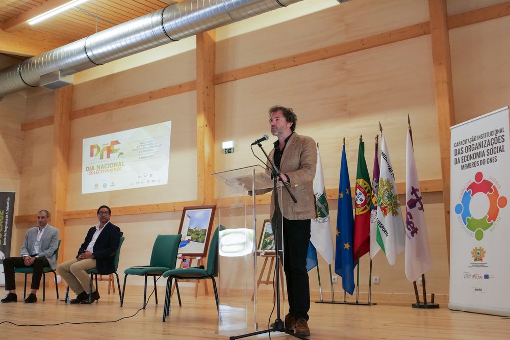 Encontro do Movimento Associativo Popular de Setúbal. Vereador Pedro Pina.