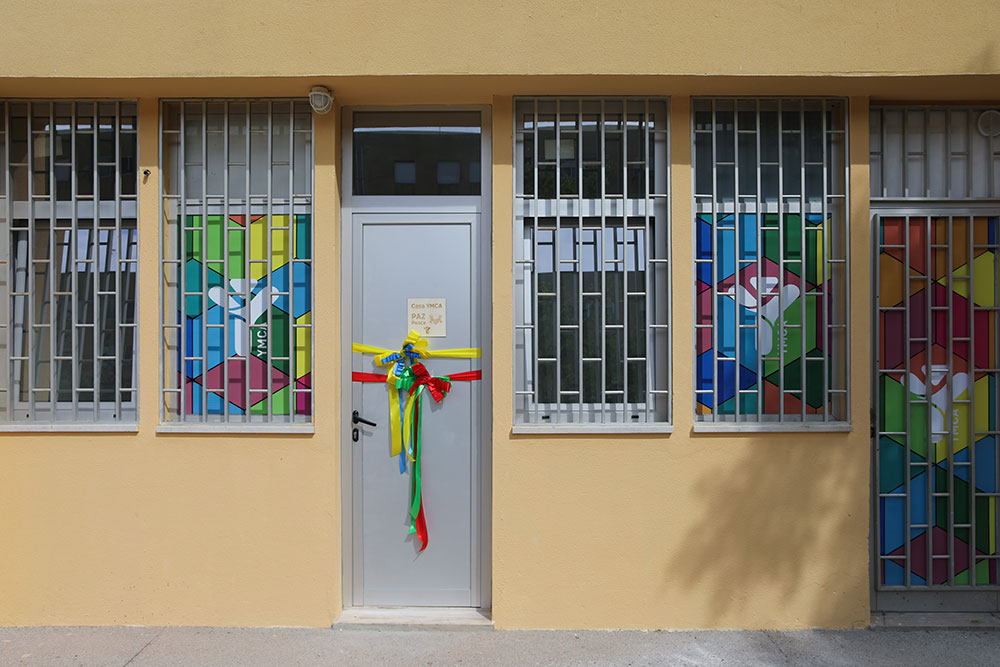 Entrega de casa temporária a família ucraniana.