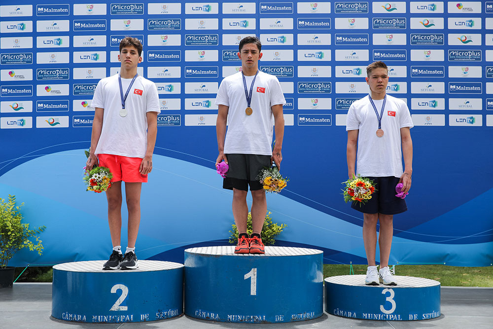 LEN European Junior Open Water Championships | prova de cinco quilómetros
