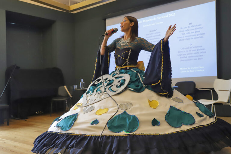 Apresentação das Marchas Populares 2022 - Carla Lança canta a Grande Marcha de Setúbal 2022, "Setúbal é um Tesouro"