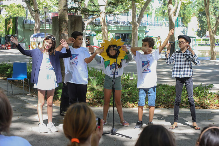 Animação na Biblioteca e no Arquivo - Festa de Encerramento - Parque do Bonfim