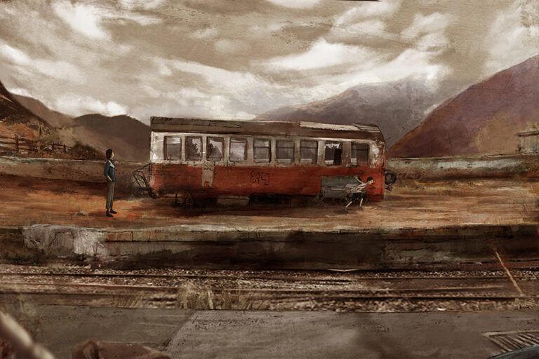 Fuligem, filme apresentado na sessão "Perspectivas Animadas", pelo projeto Casa em Movimento, na Casa das Imagens Lauro António.