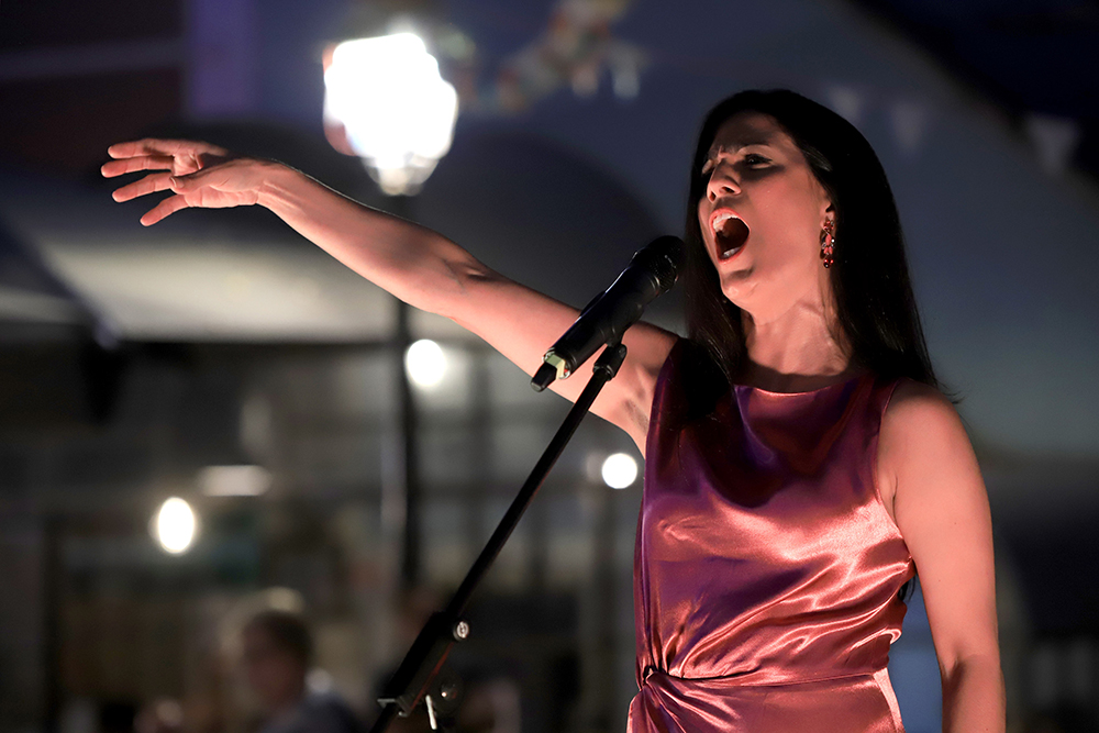 Luísa Todi CantoFest - Festival Internacional de Ópera de Setúbal no Largo da Ribeira Velha.