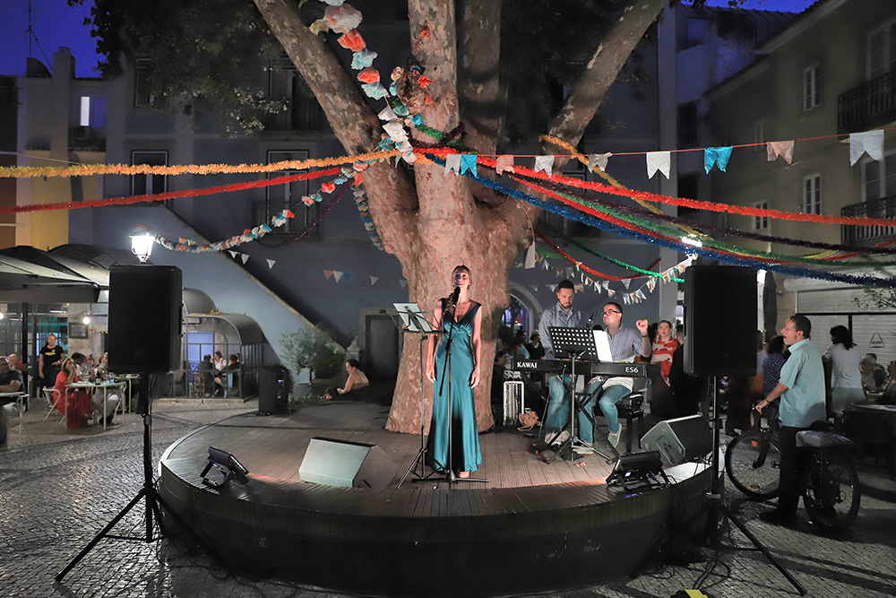 Luísa Todi CantoFest - Festival Internacional de Ópera de Setúbal no Largo da Ribeira Velha.