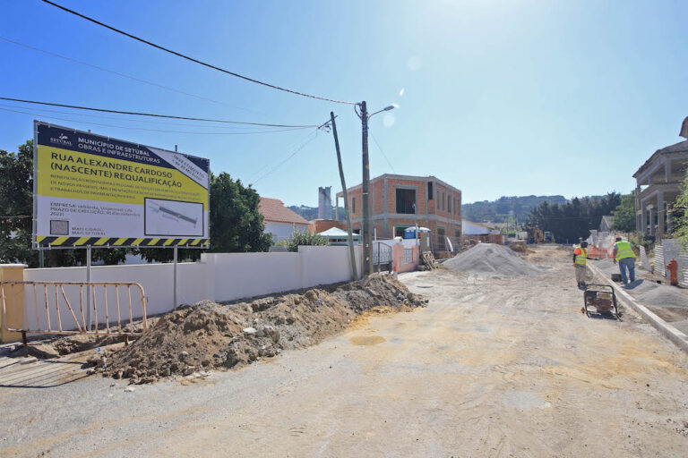 Requalificação da Rua Alexandre Cardoso - Vendas de Azeitão