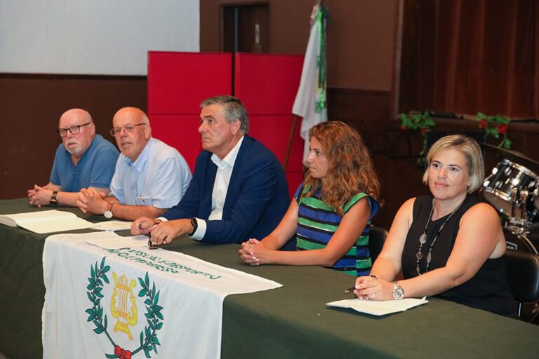 Tomada de posse dos novos órgãos sociais do Grupo Musical e Desportivo União e Progresso.