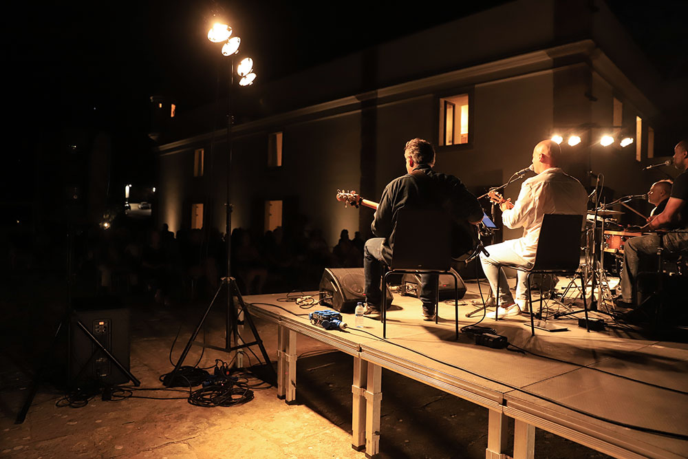 H1 Music Band atuou no Forte de Albarquel