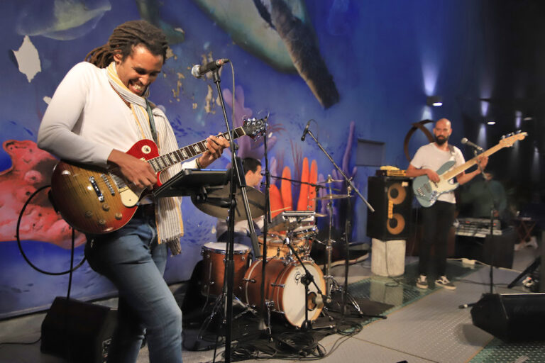 Tributo reggae em concerto das Noites da Baía 2022