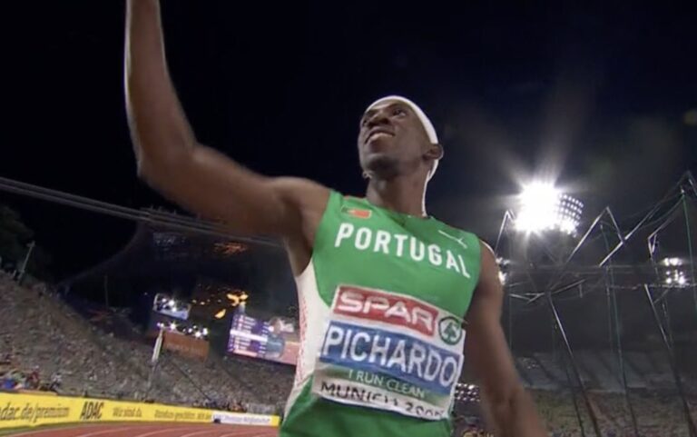 Pedro Pichardo campeão da Europa