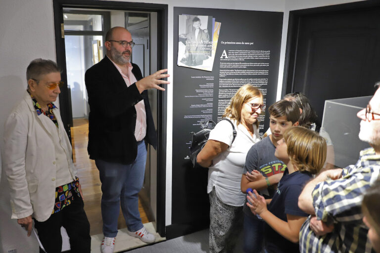 Frederico Corado conduziu visita à Casa das Imagens