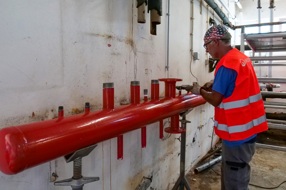 Obras de beneficiação da Piscina Municipal de Azeitão