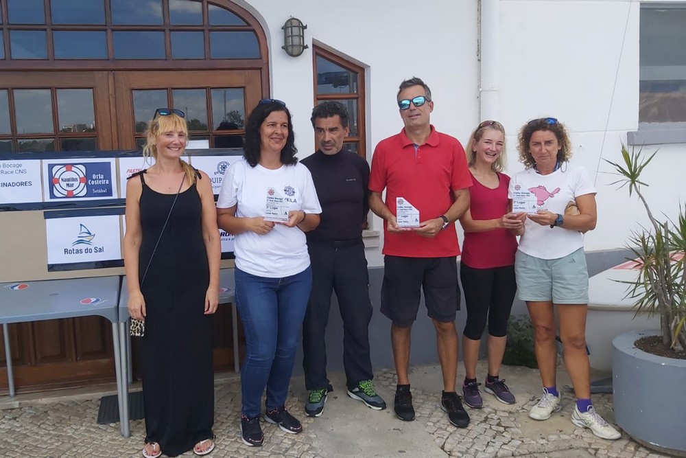 Troféu Bocage 3.ª Club Race. Premiados na Classe Laser Bahia