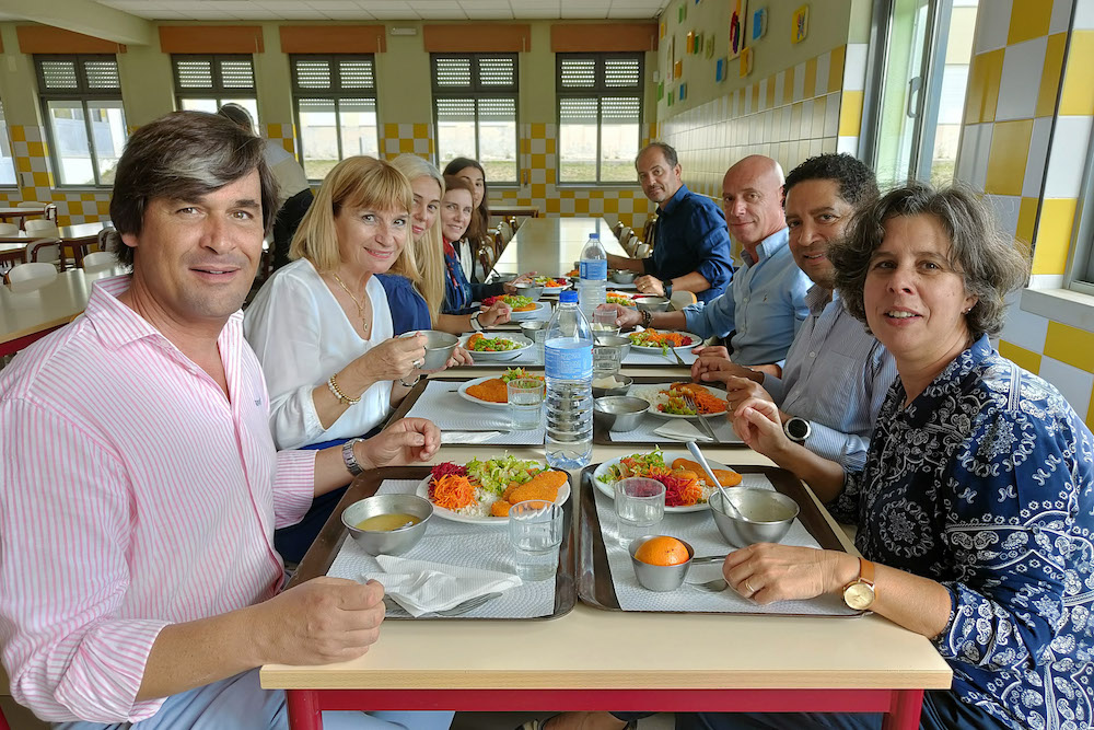 Visitas do Executivo Municipal às Escolas -Escola Básica e Secundária Ordem de Sant’Iago