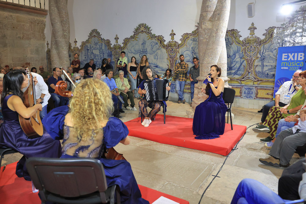 Concerto do quarteto portuense Amara Quartet, na Igreja de Jesus, no âmbito da EXIB Música 2022.