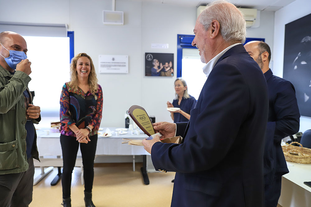 Presidente da Câmara, André Martins, inaugurou melhoramentos na sede da Academia de Dança Contemporânea de Setúbal, no dia do 40.º aniversário da instituição.