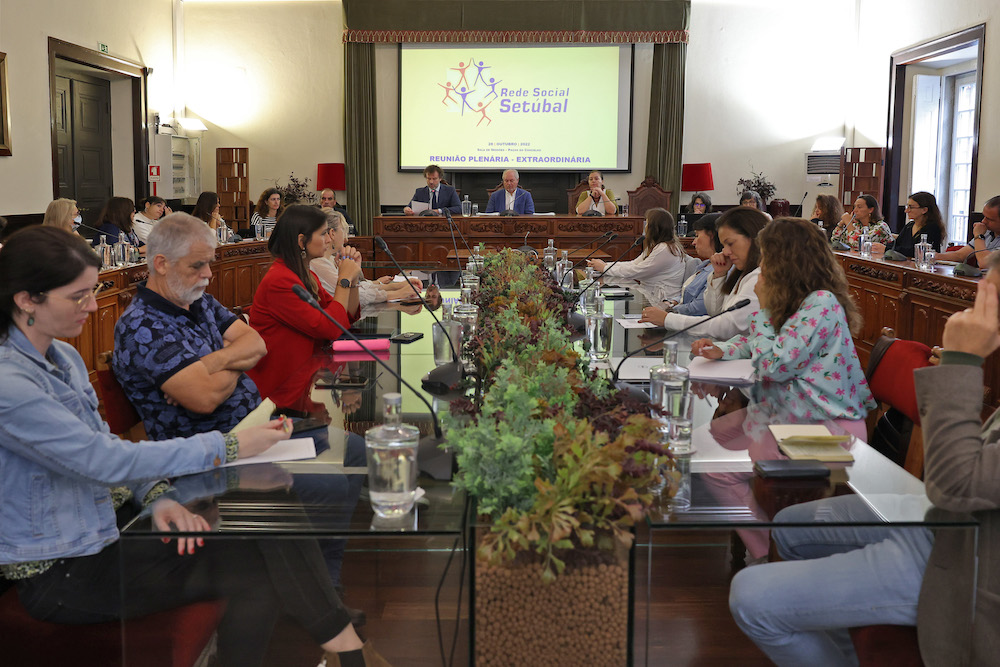 CLASS - Conselho Local de Ação Social de Setúbal -reunião extraordinária - análise da situação social e económica do concelho