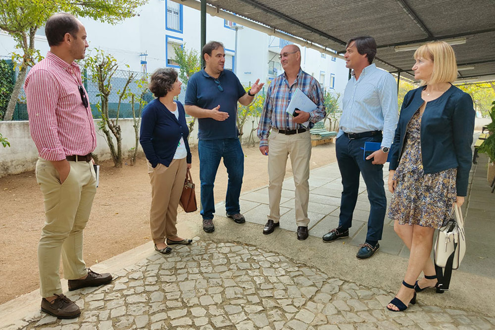 Visitas do Executivo municipal às escolas - Escola Básica do Bairro Humberto Delgado