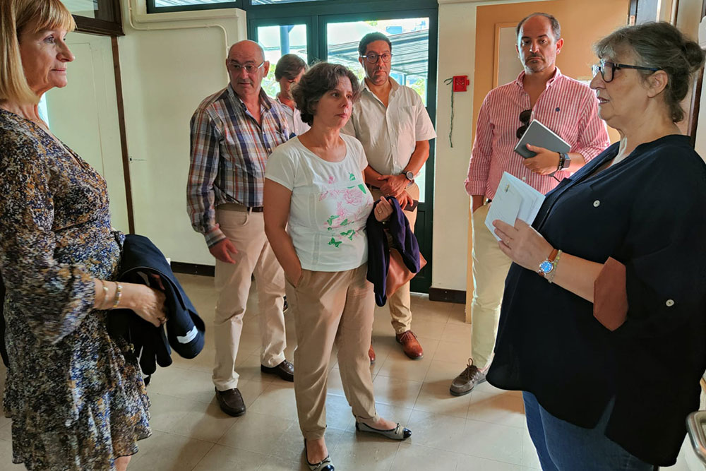 Visitas do Executivo municipal às escolas - Escola Básica do Monte Belo