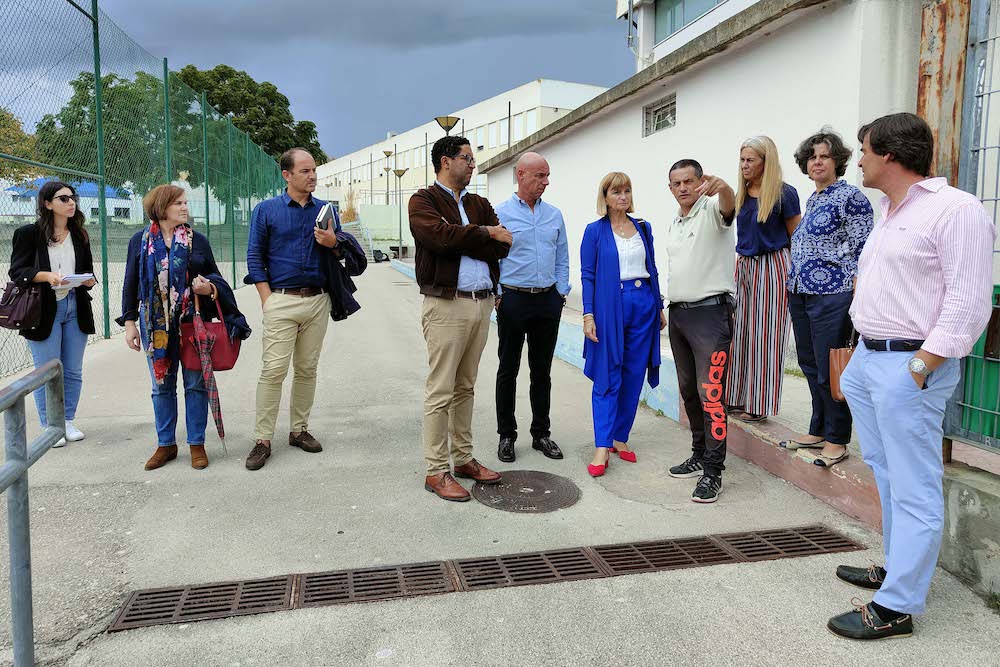 Visitas do Executivo Municipal às Escolas - Escola Básica e Secundária Ordem de Sant’Iago