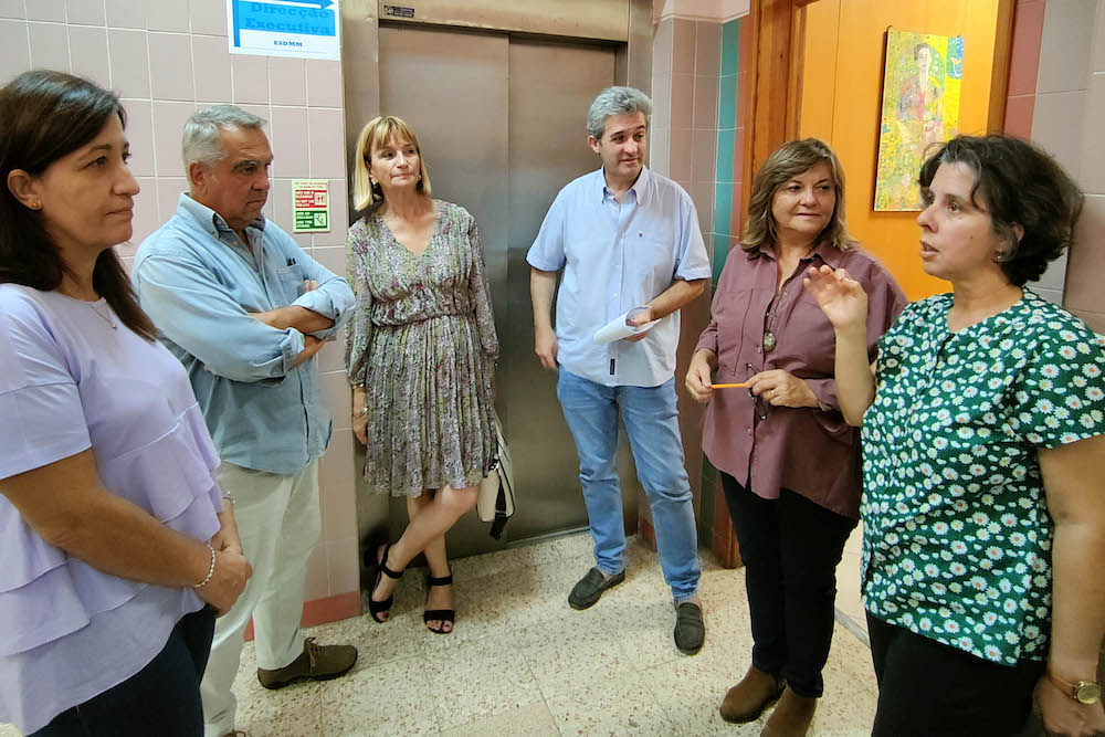 Visitas do Executivo Municipal às Escolas - Escola Secundária D. Manuel Martins