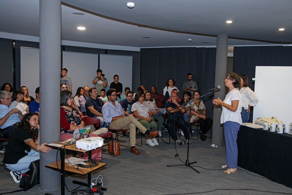 Vice-presidente da Câmara, Carla Guerreiro, na entrega de Prémios da União Desportiva para a Inclusão, da Associação de Pais e Amigos do Cidadão Deficiente Mental (APPACDM).