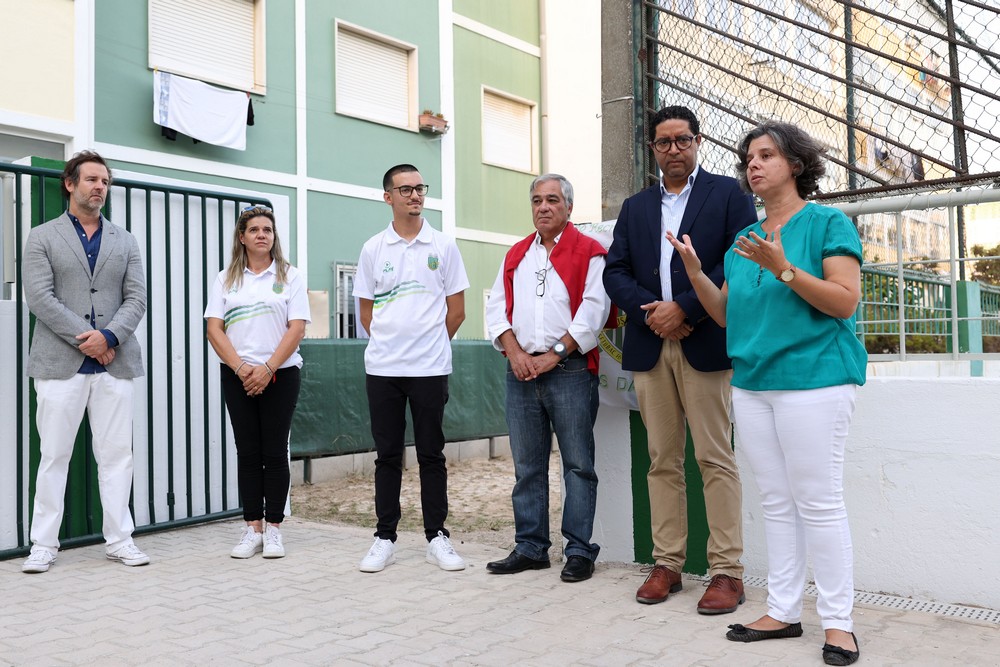 Inauguração do novo espaço de convívio dos Ídolos da Praça