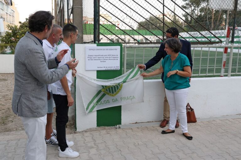Inauguração do novo espaço de convívio dos Ídolos da Praça