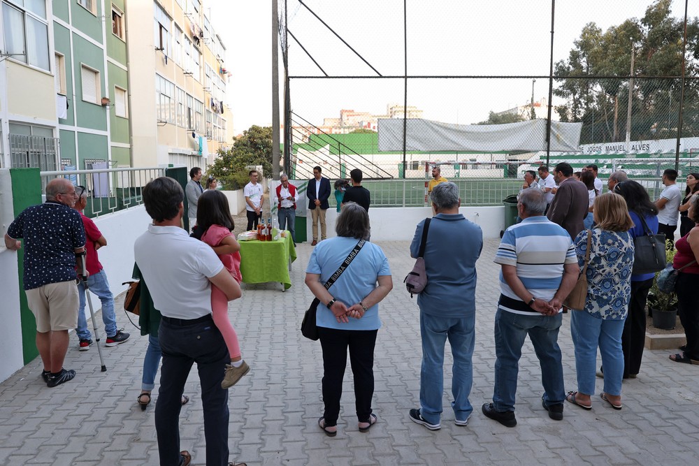 Inauguração do novo espaço de convívio dos Ídolos da Praça