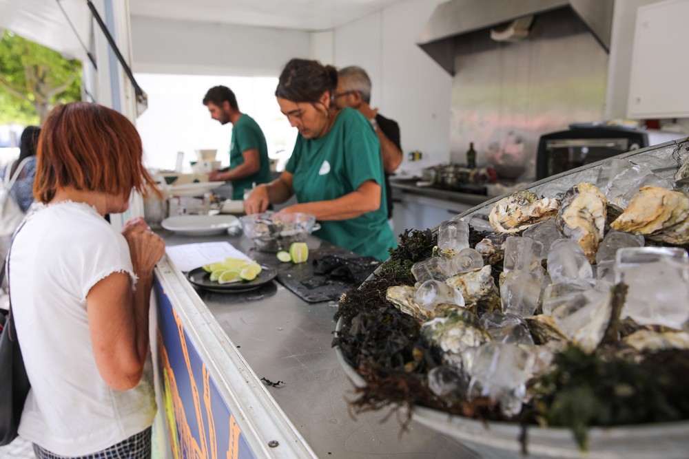 Primeira edição da Festa do Mar, no Largo José Afonso.