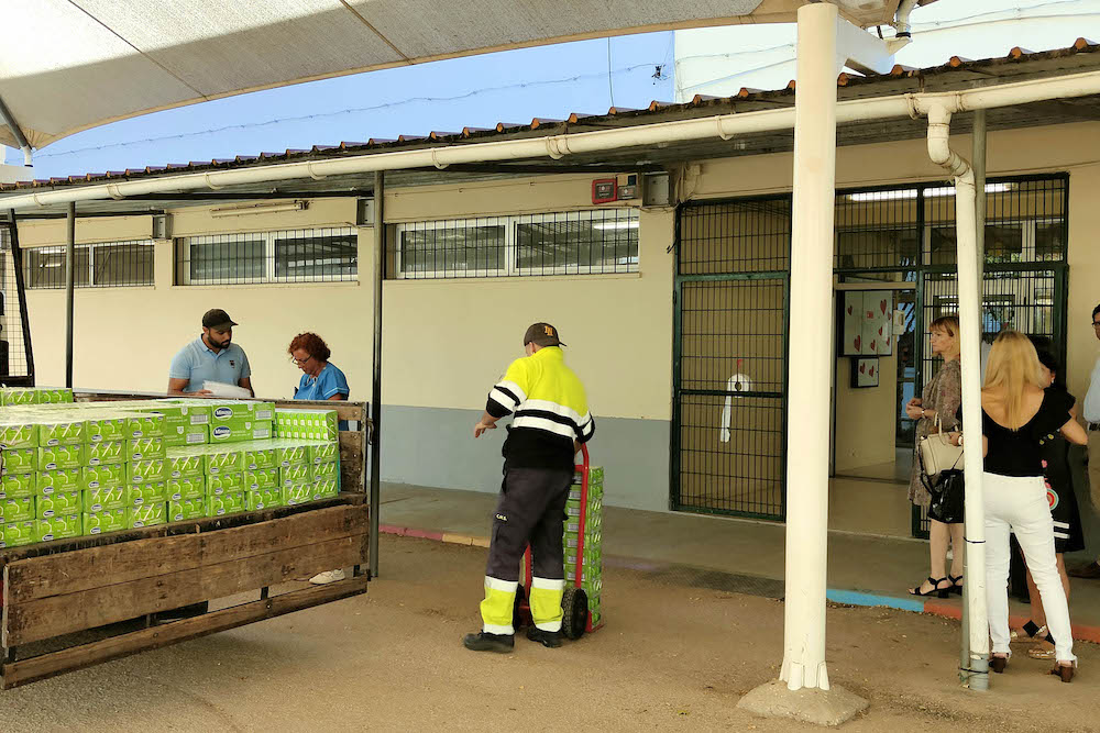 Visitas do Executivo Municipal às Escolas - Leite Escolar