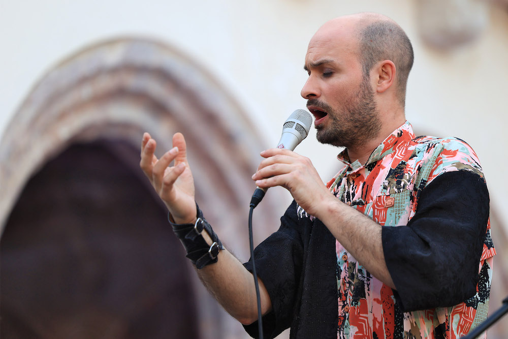 Concerto do trio argentino-vanezuelano Proyecto Chimú, nos claustros do Convento de Jesus, no âmbito da EXIB Música 2022.