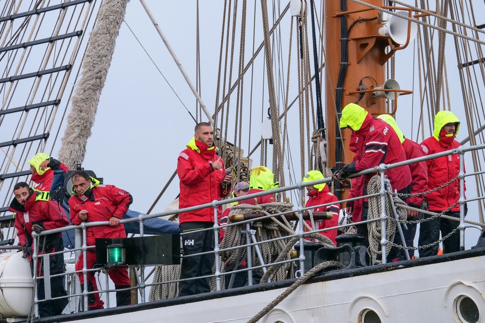 Semana do Mar 2022 - Chegada do navio-escola Sagres - Cais 2 do porto de Setúbal