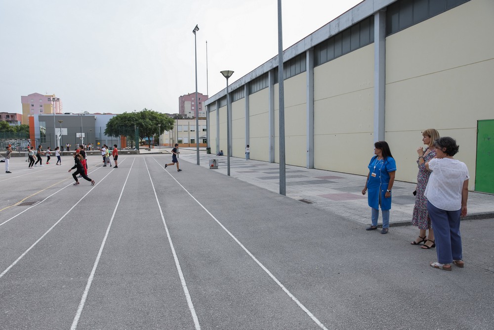 Visitas do Executivo municipal às escolas - Escola Básica Luísa Todi