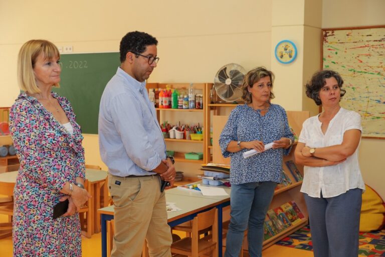 Visitas do Executivo municipal às escolas - Escola Básica Luísa Todi