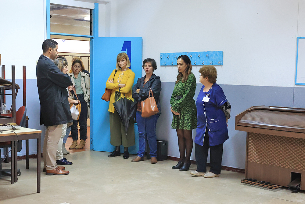 Visitas do Executivo Municipal às Escolas - EB 2,3 de Aranguez