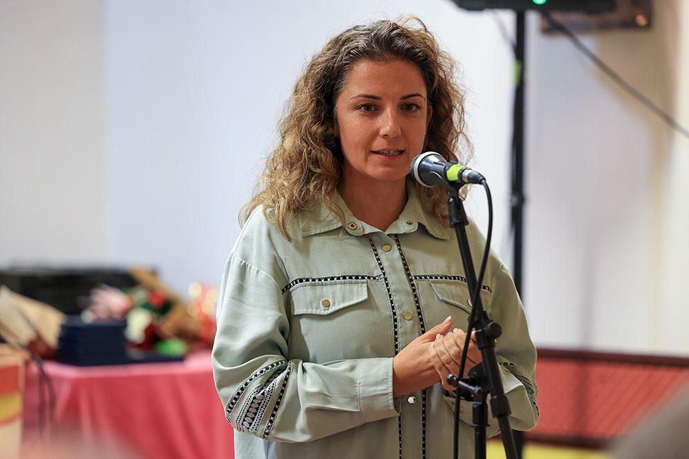 142.º Aniversário da Sociedade Filarmónica Providência - presidente da JF Azeitão, Sónia Paulo