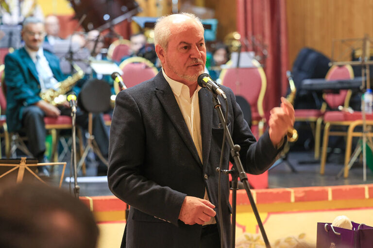 142.º Aniversário da Sociedade Filarmónica Providência - presidente da CMS, André Martins