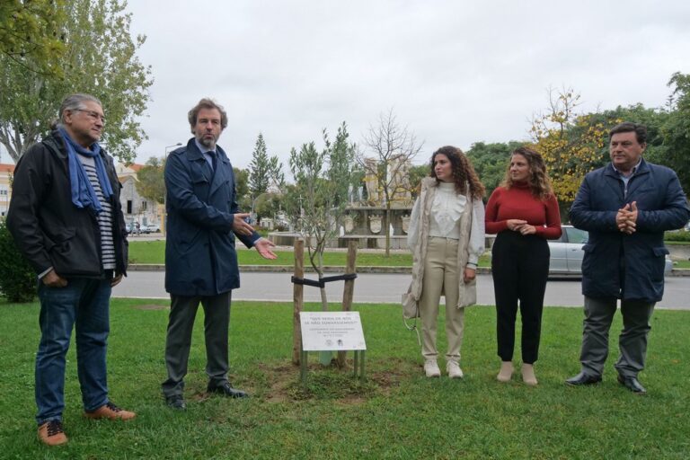 Centenário José Saramago - Instalação de placa - Avenida Luísa Todi